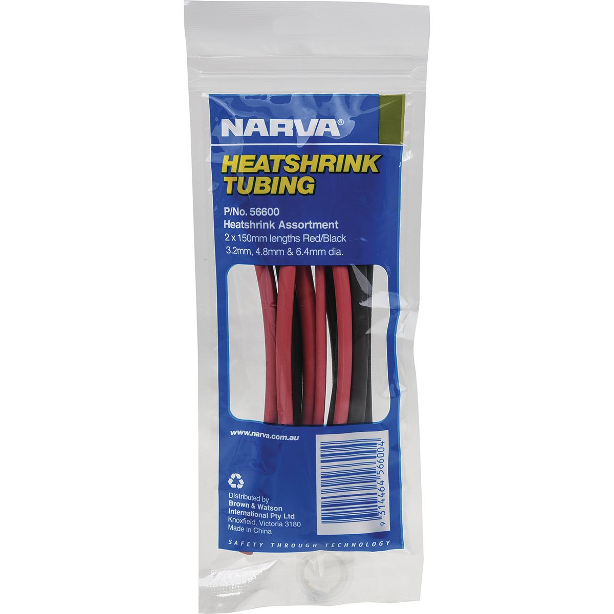 Narva Heat Shrink Tubing Assortment - 56600