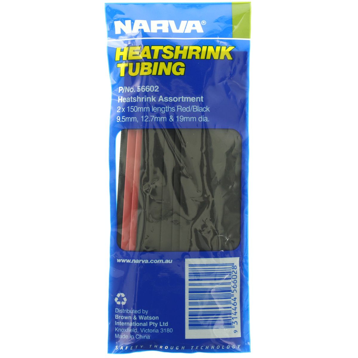 Narva Heat Shrink Tubing Assortment - 56602