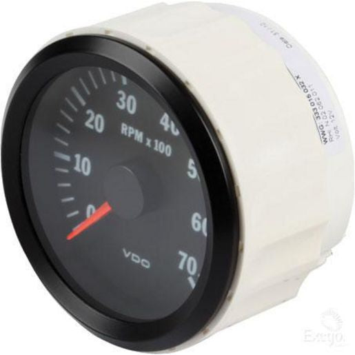 VDO Tachometer Electric 12V 0 - 7000 rpm 80mm - 333015032