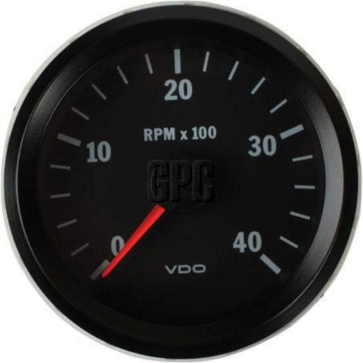 VDO Tachometer Electric 12V 0 - 4000 rpm 80mm - 333015038