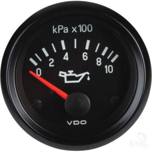 VDO Pressure Gauge Electric 24V (0 - 1000 kpa) - 350040017