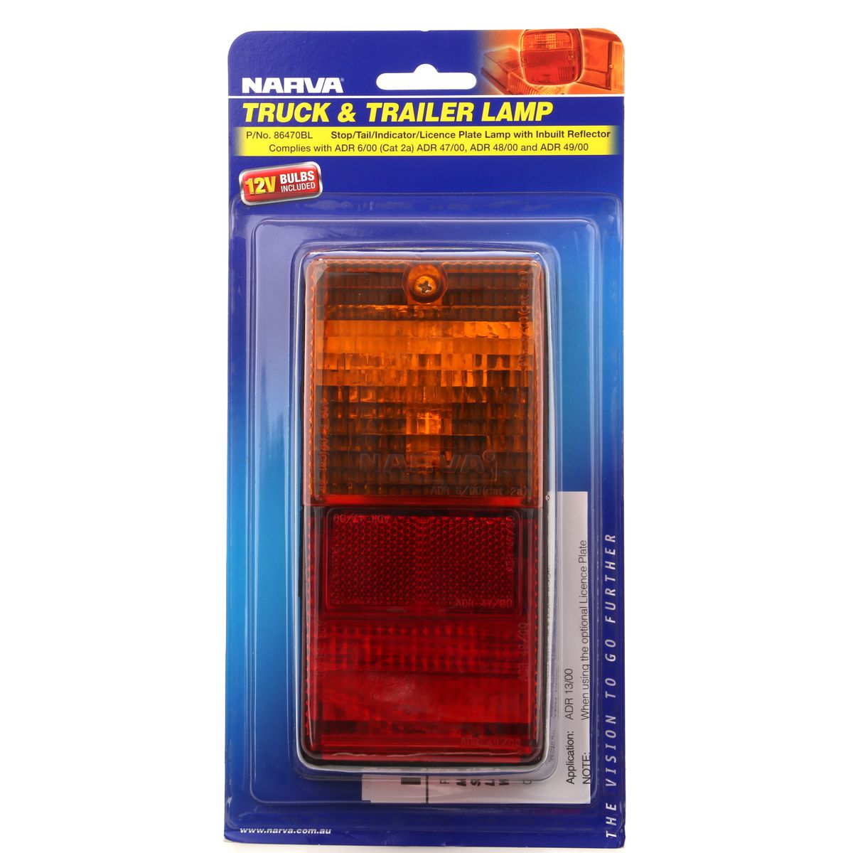 Narva Stop/Tail Light Incandescent - 86470BL
