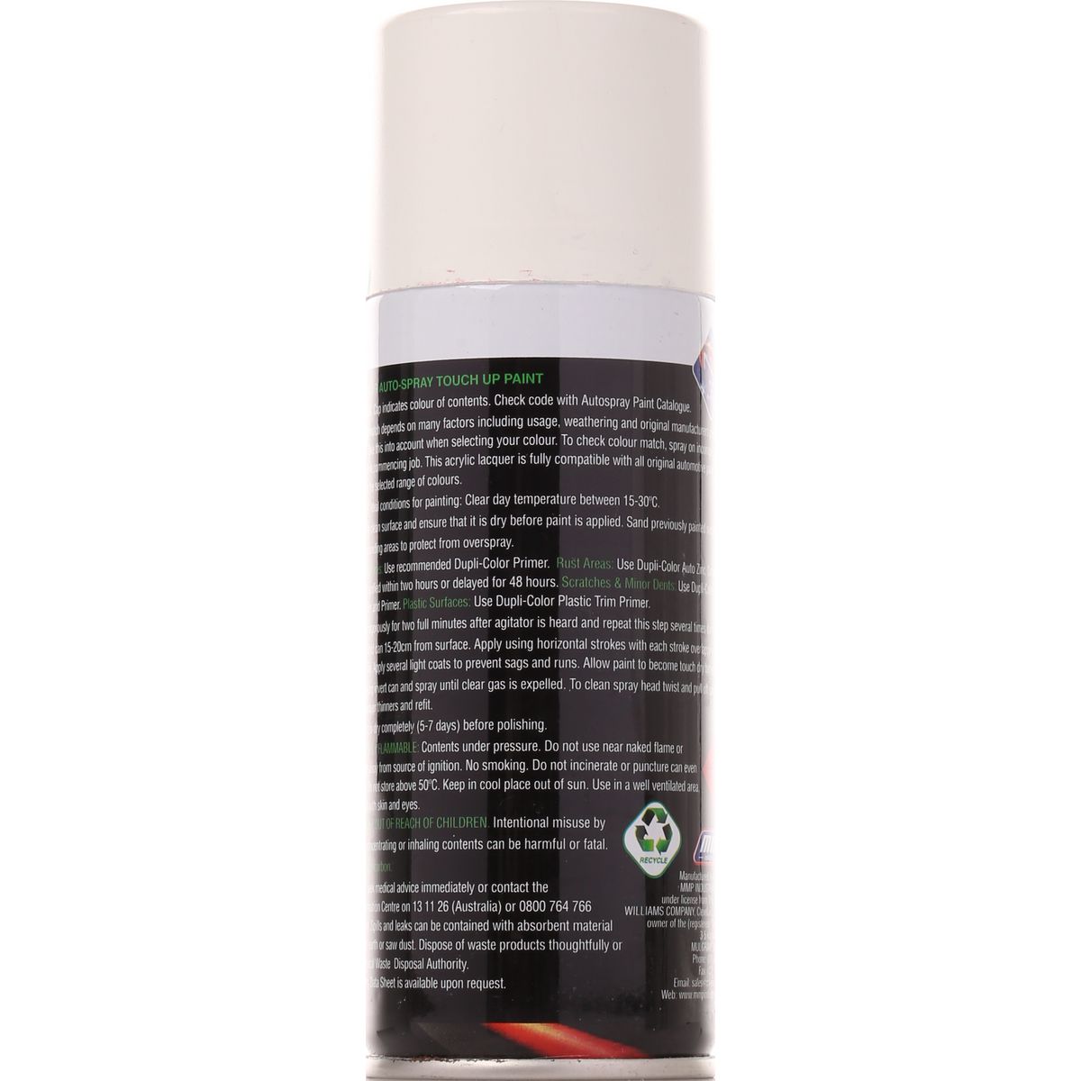 Dupli-Color Automotive Spray Paint Scotia White 150G - DSC61