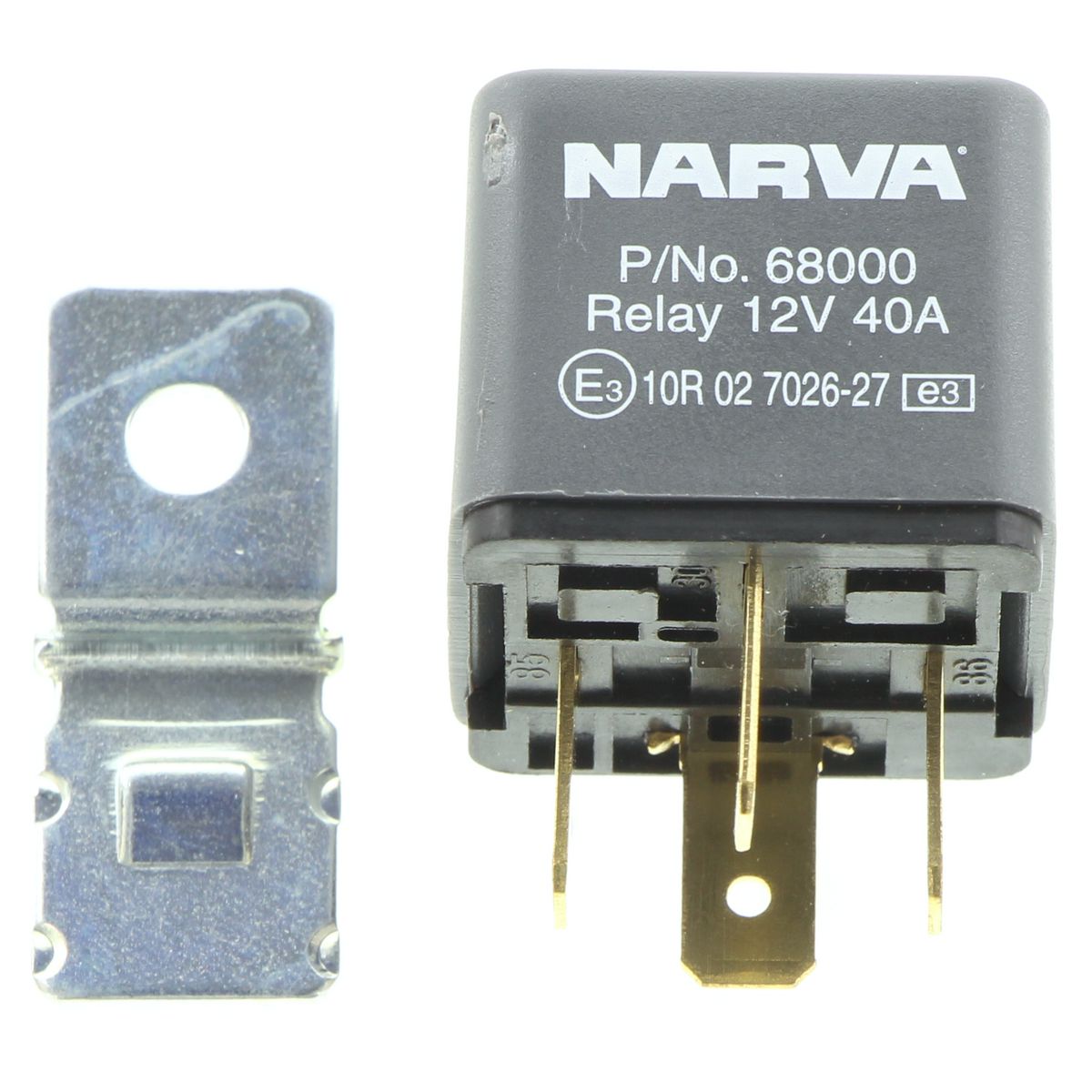 Narva 12V Relay 4 Pin 40A - 68000