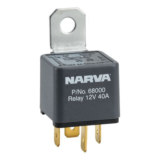 Narva 12v Relay 4 Pin 40A - 68000BL