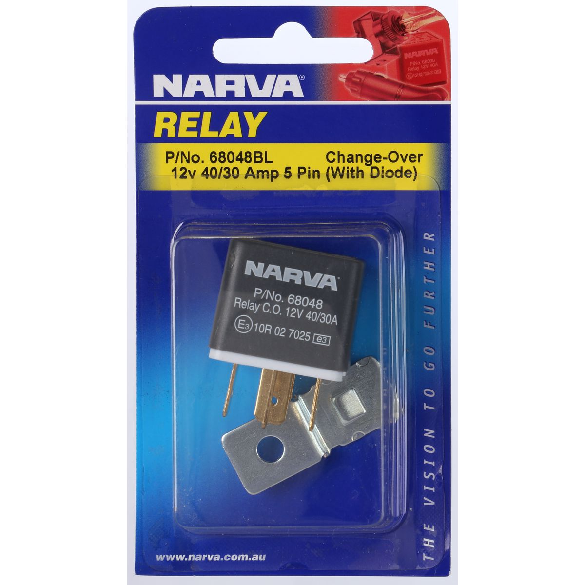Narva Relay with Diode - 68048BL