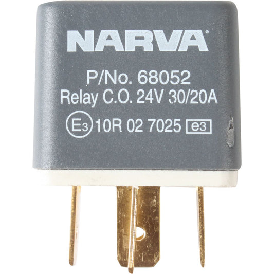 Narva Relay 24V 5 Pin 30/20A - 68052BL