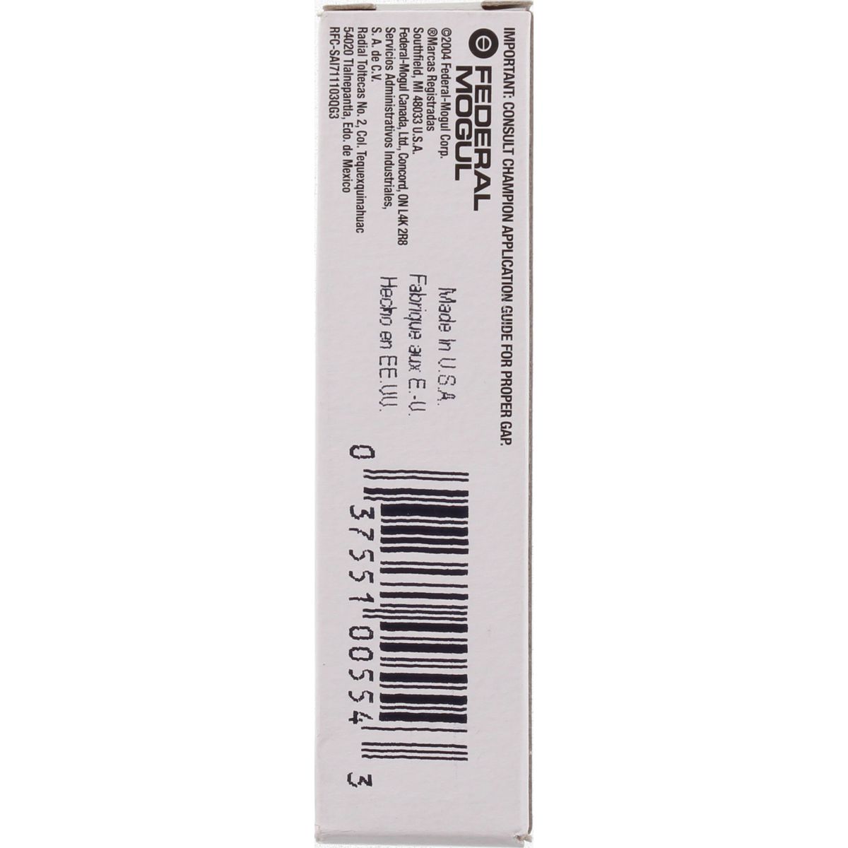 Champion Platinum Spark Plug - OE124