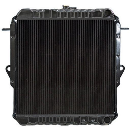 FloKool Radiator Copper Core Brass Tank (Suits Manual) - RAD338