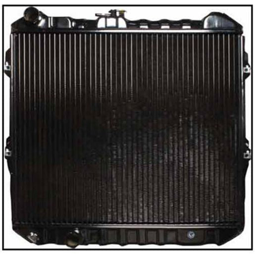 FloKool Radiator Copper Core Brass Tank (Suits Manual) - RAD318