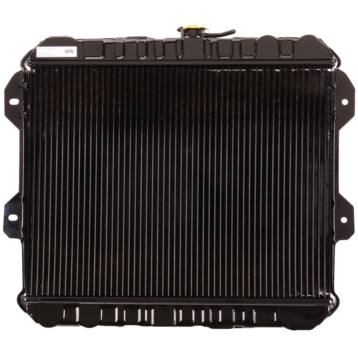 FloKool Radiator Copper Core Brass Tank (Suits Manual) - RAD1821