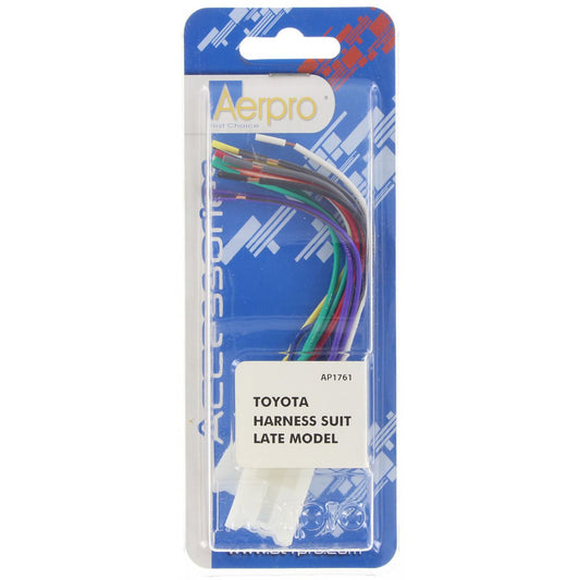 Aerpro Vehicle Specific Plug to Harness Bare Wire 10 & 5 Pin fits Lexus, Toyota, Daihatsu, Subaru, Holden - AP1761