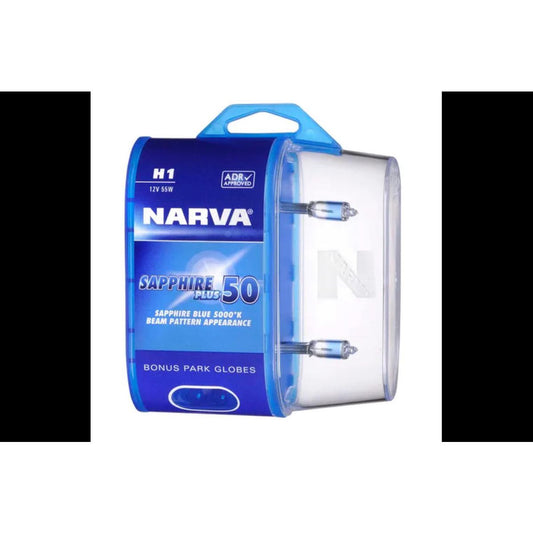 Narva H1 12V 55W Sapphire Plus 50 Globe - 48520BL2