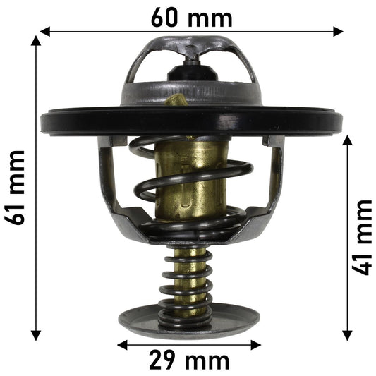 Dayco Thermostat 56mm - 77 Degrees C - DT57E