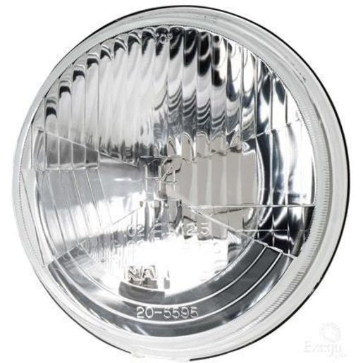 Narva Semi Sealed Beam Round 146mm Globe Style H4 - 72046