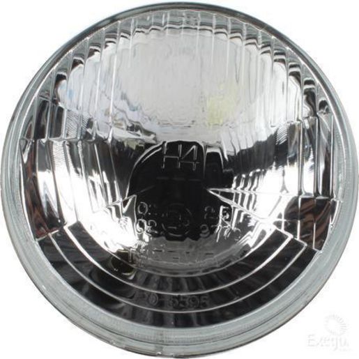 Narva Semi Sealed Beam Round 146mm Globe Style H4 - 72048