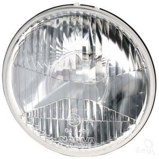 Narva Semi Sealed Beam Round 146mm Globe Style H1 - 72056