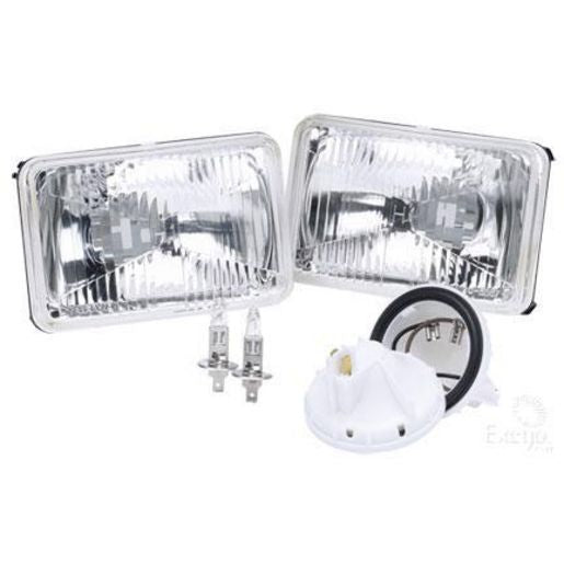 Narva Semi Sealed Beam Rectangle 100 X 165mm Globe Style H1 - 72078