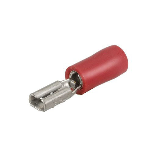 Narva Crimp Terminal Female Blade Red Insulated 3mm 18 Pce - 56033BL