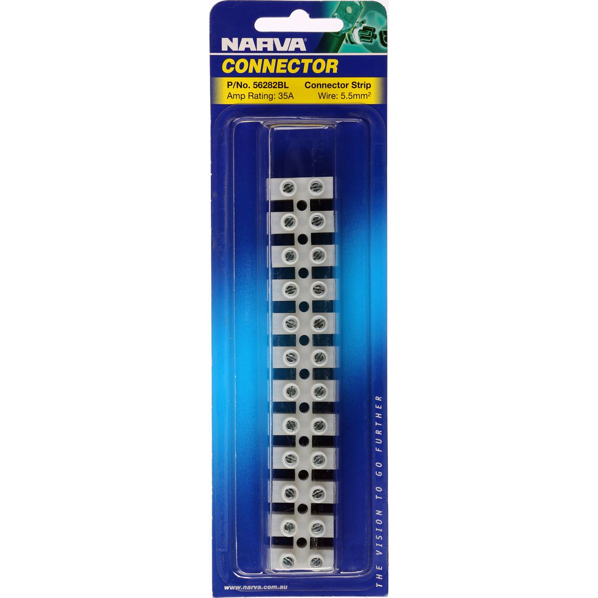 Narva Connector Strip Plastic - 56282BL