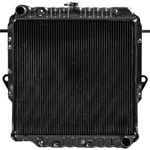 FloKool Radiator Copper Core Brass Tank (Suits Manual) - RAD405