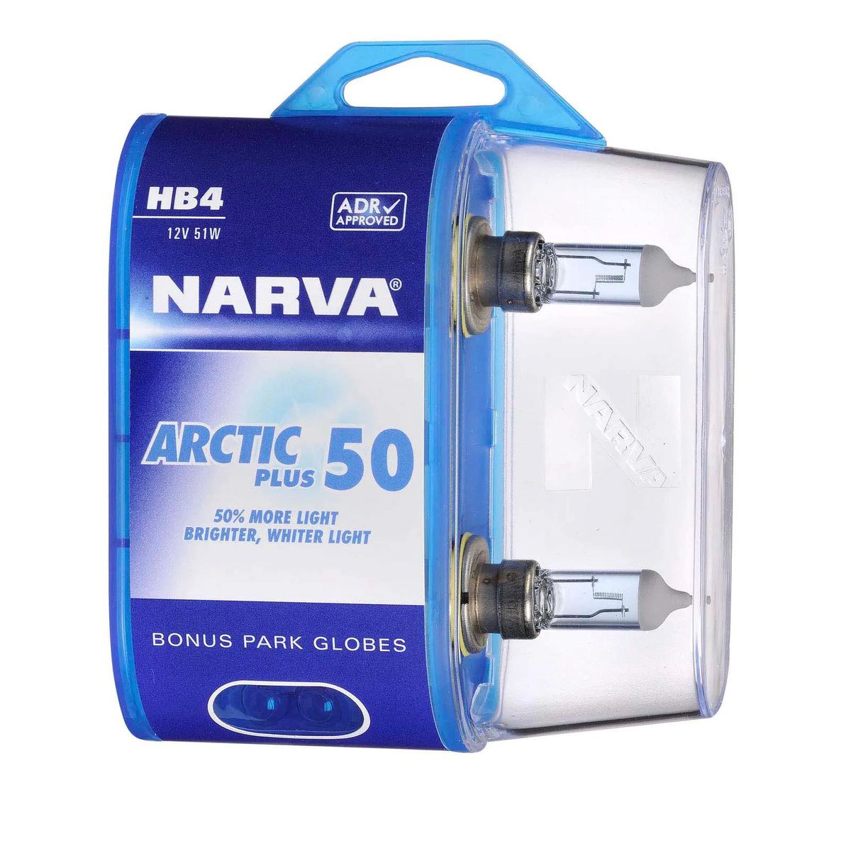 Narva HB4 P22d Arctic Blue Plus 50 Globe 12V 55W - 48613BL2