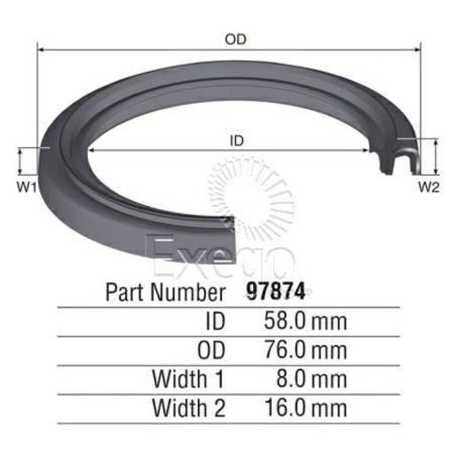 Kelpro Oil Seal - 97874