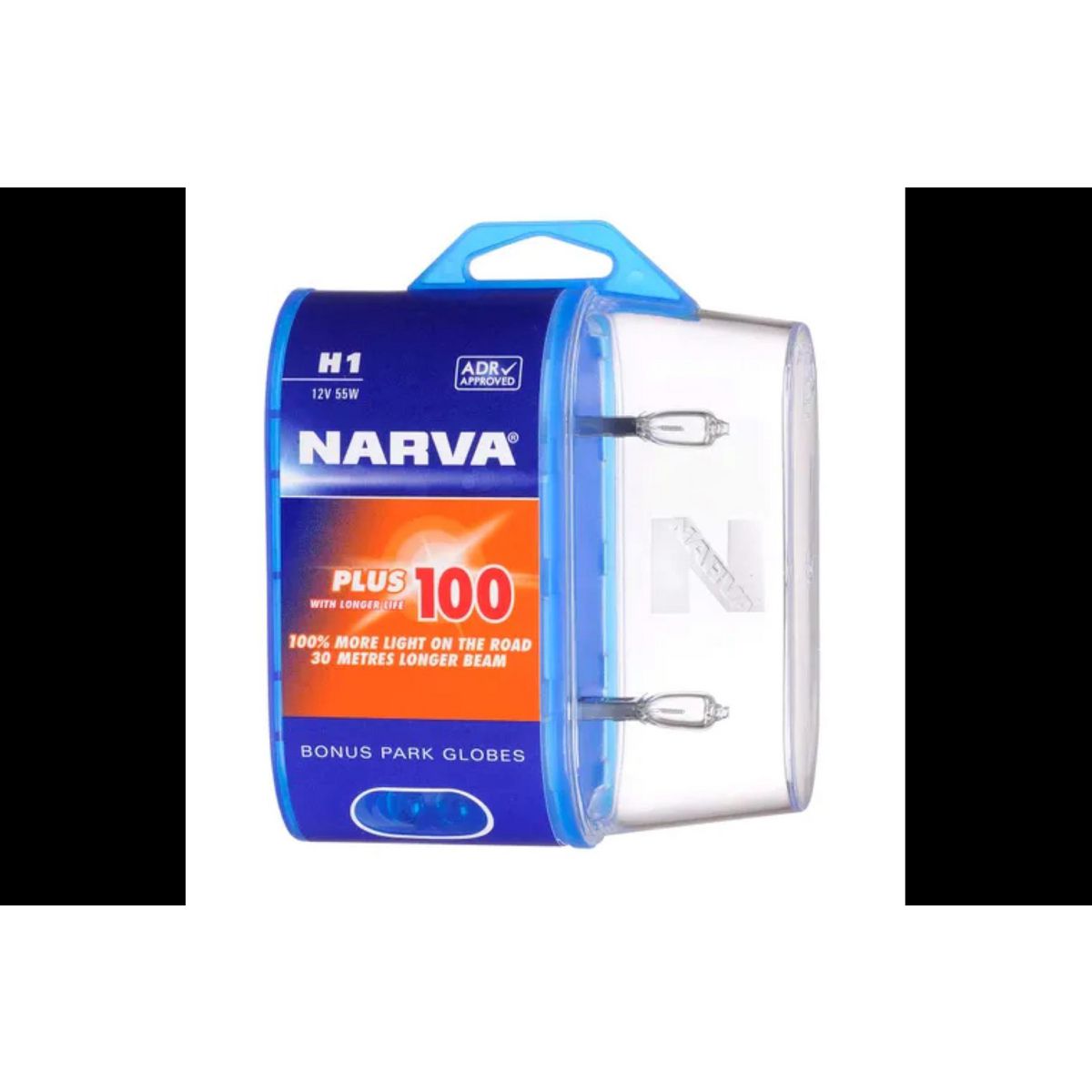 Narva H1 Plus 100 12V 55W 2 Pce - 48334BL2