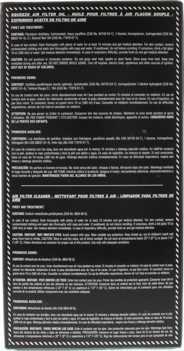 K&N Filter Recharge Clean and Oil Kit  - 99-5050