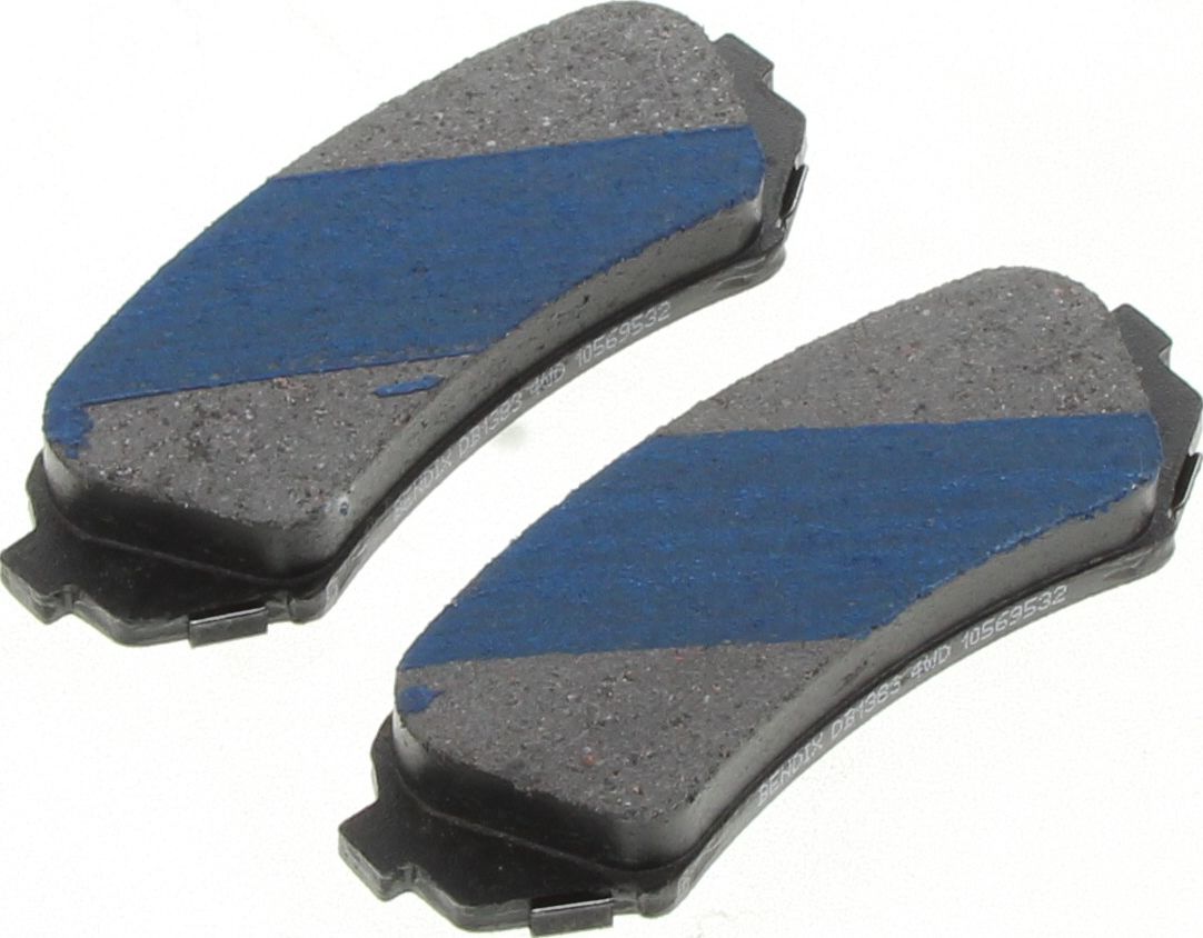 Bendix 4WD Brake Pads Set Rear - DB1383-4WD