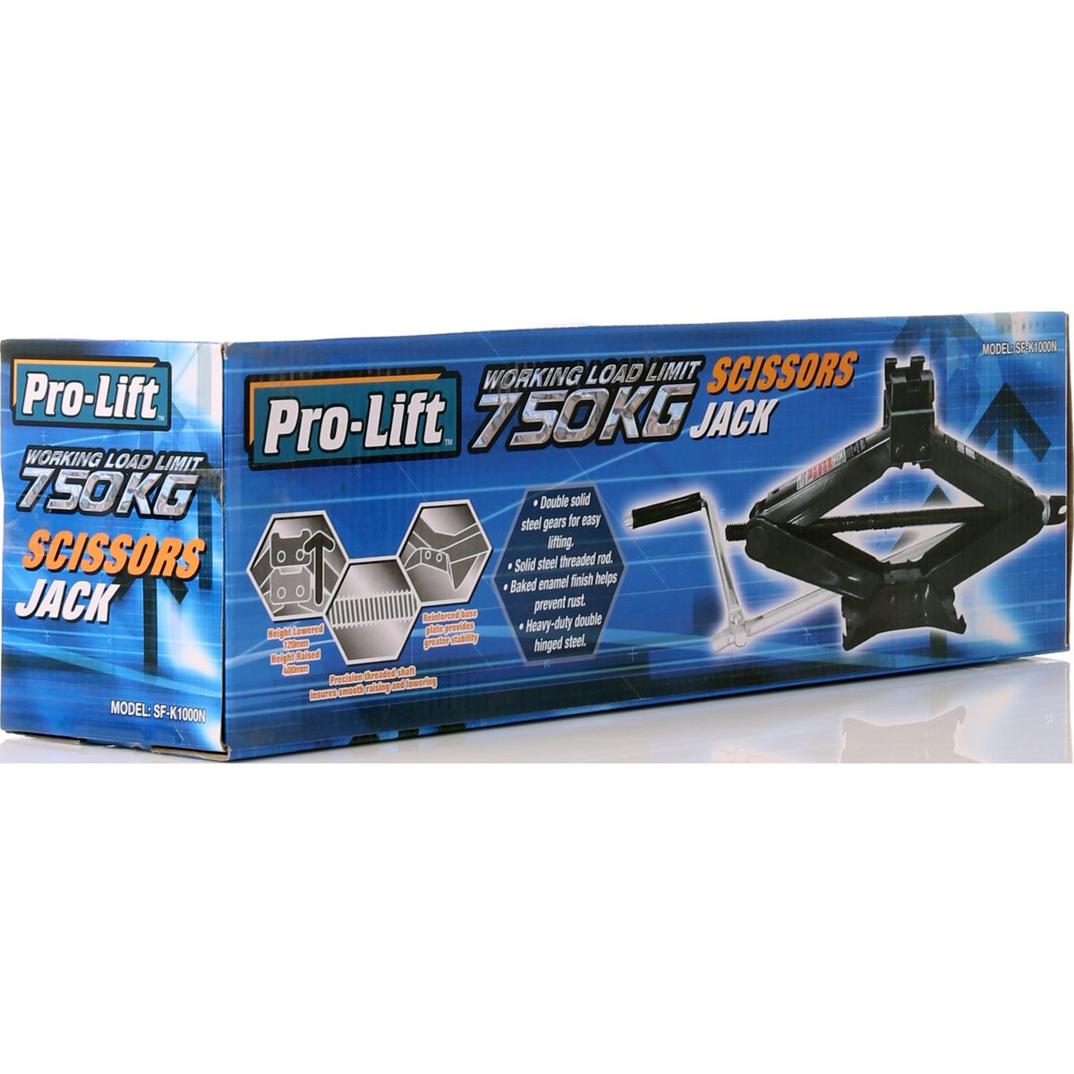 Pro-Lift Scissor Jack -  750Kg - SF-K1000