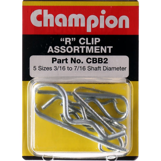 Champion Blister Assortment R Type Clips - CBB2