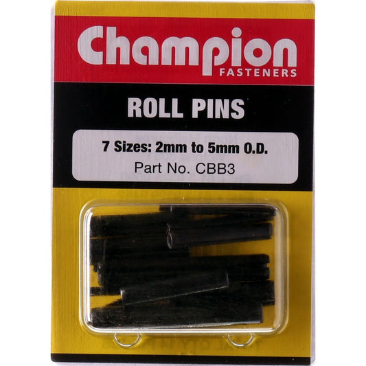 Champion Blister Assortment Roll Pins - CBB3