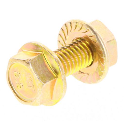 Champion Hex Set Screw & Nut High Tensile Flanged 10Af M6 x 16mm Grade 8.8 - FBM21