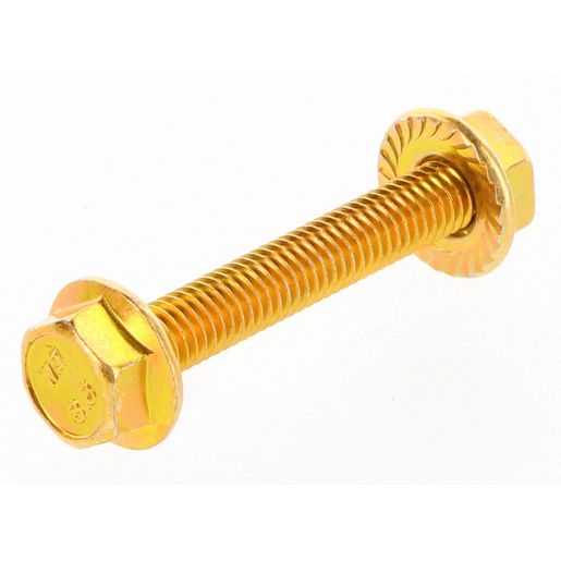 Champion Hex Set Screw & Nut High Tensile Flanged 10Af M6 x 40mm Grade 8.8 - FBM27