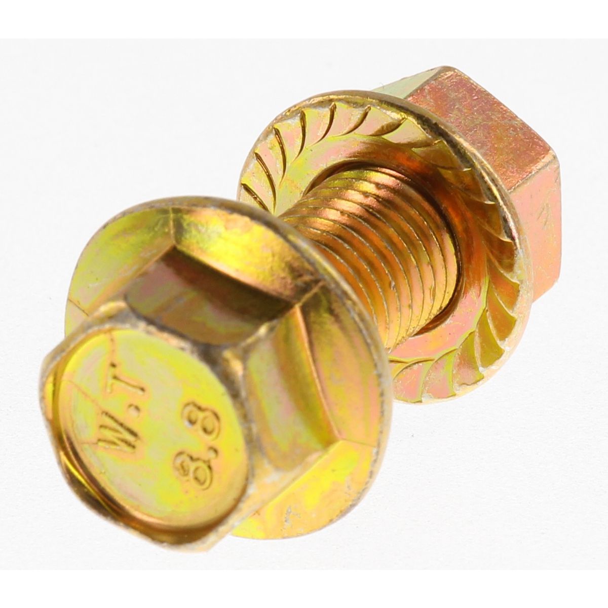 Champion Hex Flange Bolt & Nut High Tensile M10 x 25 x 1.25mm 14Af Grade 8.8 - FBM104