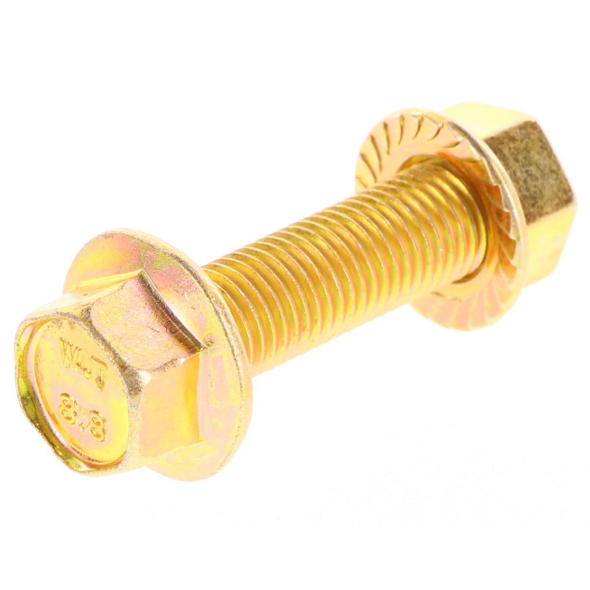 Champion Hex Flange Bolt & Nut High Tensile M10 x 40 x 1.25mm 14Af Grade 8.8 - FBM107