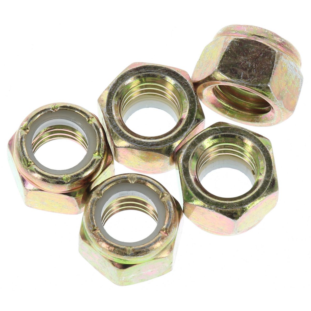 Champion Hex Nut Self Locking Nylon Insert 7/16in UNC - SLC80