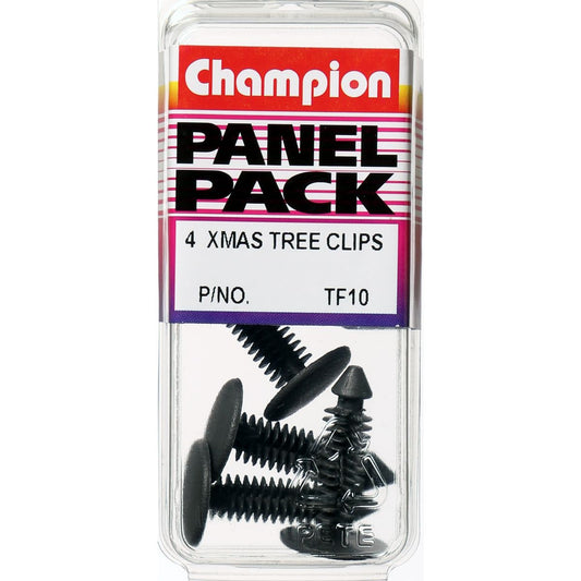Champion Xmas Tree Clip  Grey Len: 22mm Stem Dia: 6.8mm Head: 16mm - TF10