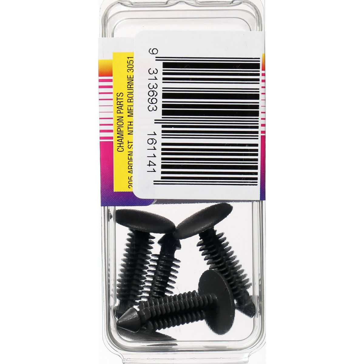 Champion Xmas Tree Clip  Grey Len: 22mm Stem Dia: 6.8mm Head: 16mm - TF10
