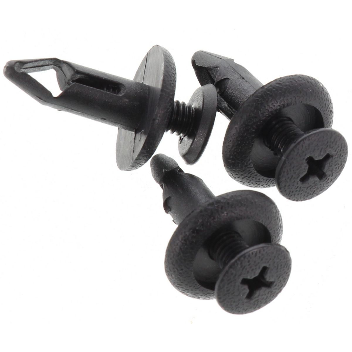 Champion Screw Type  Black Len: 18mm Hole: 6mm Head: 15mm - TF27