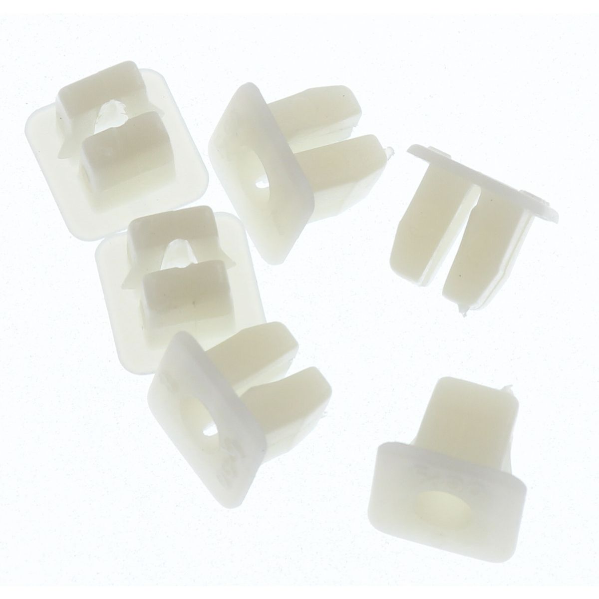 Champion Screw Grommet  White Screw Size: 4.2mm Hole: 7x7mm Head: 10x10mm - TF33