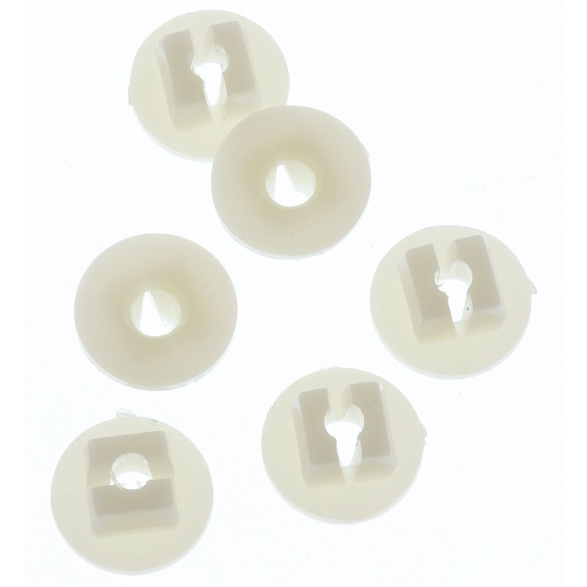Champion Screw Grommet  Clear Len: 8.9mm Screw Size: 4.8mm Hole: 9.5x9.5mm Head :17mm - TF36