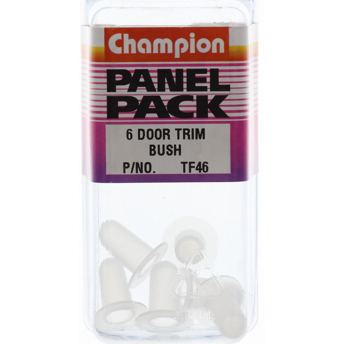 Champion Door Trim Bush  Clear Width: 7mm Hole: 8mm - TF46