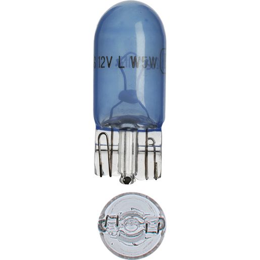 Narva W5W Wedge W2.1X9.5D Premium Artic Blue Globe 12V 5W - 17189BL