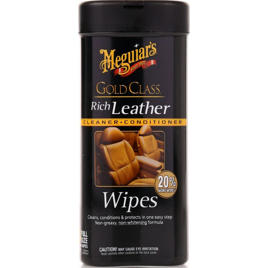 Meguiar's Leather Protectant Wipes - G10900