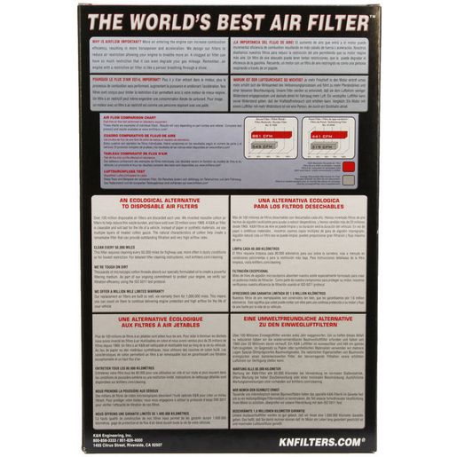 K&N Hi-Flow Performance Air Filter - 33-2031-2