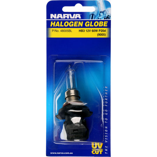 Narva HB3 P20d Globe 12V 60W - 48005BL