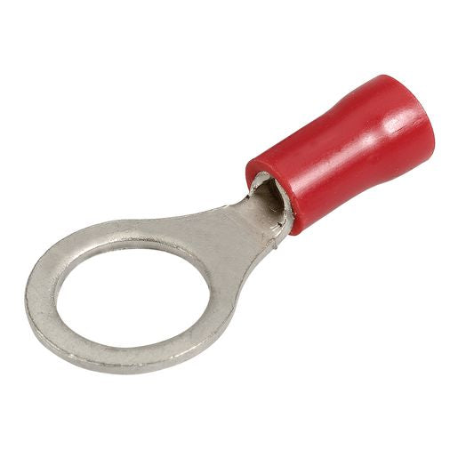 Narva Crimp Terminal Ring Red Insulated 8.4mm 16 Pce - 56075BL