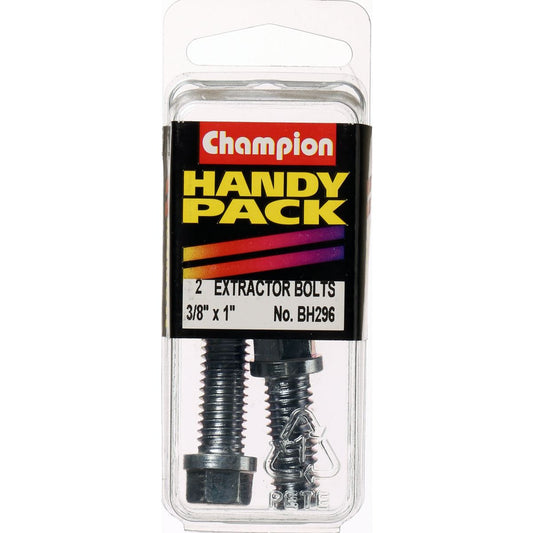 Champion Hex Flanged Header Bolt UNC 3/8in x 1in - BH296